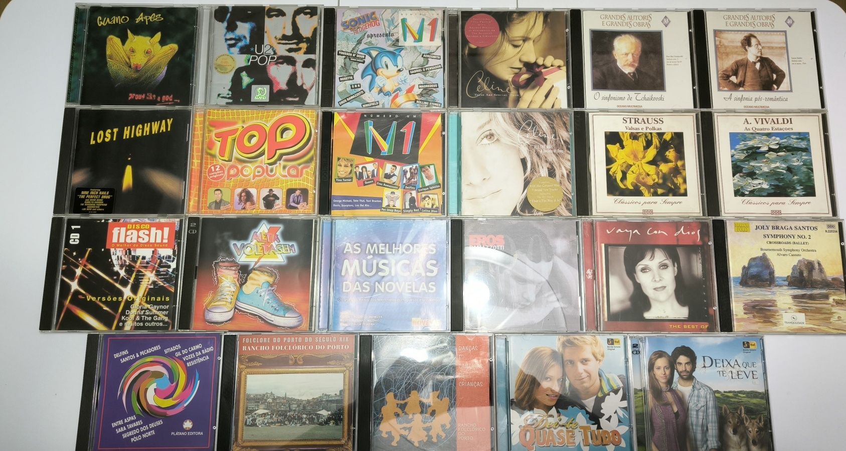 CD's música - para amantes deste formato - em ótimas condições