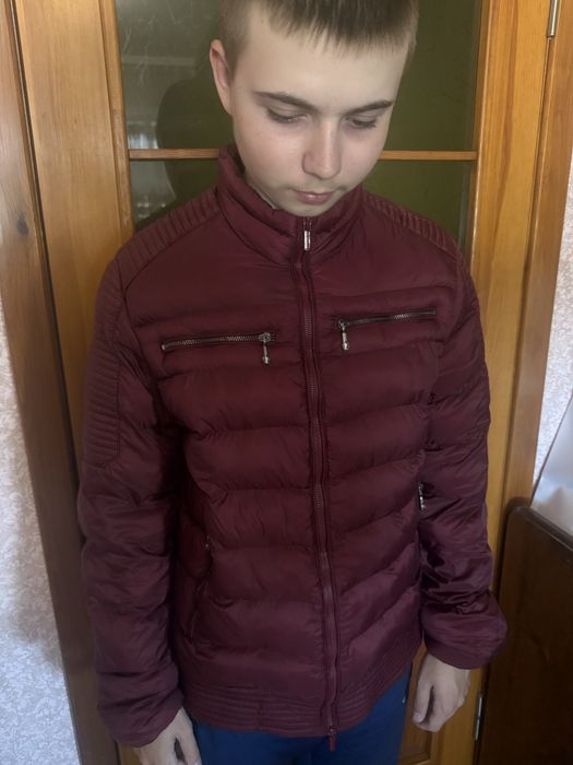 Осінній пуховик розмір L