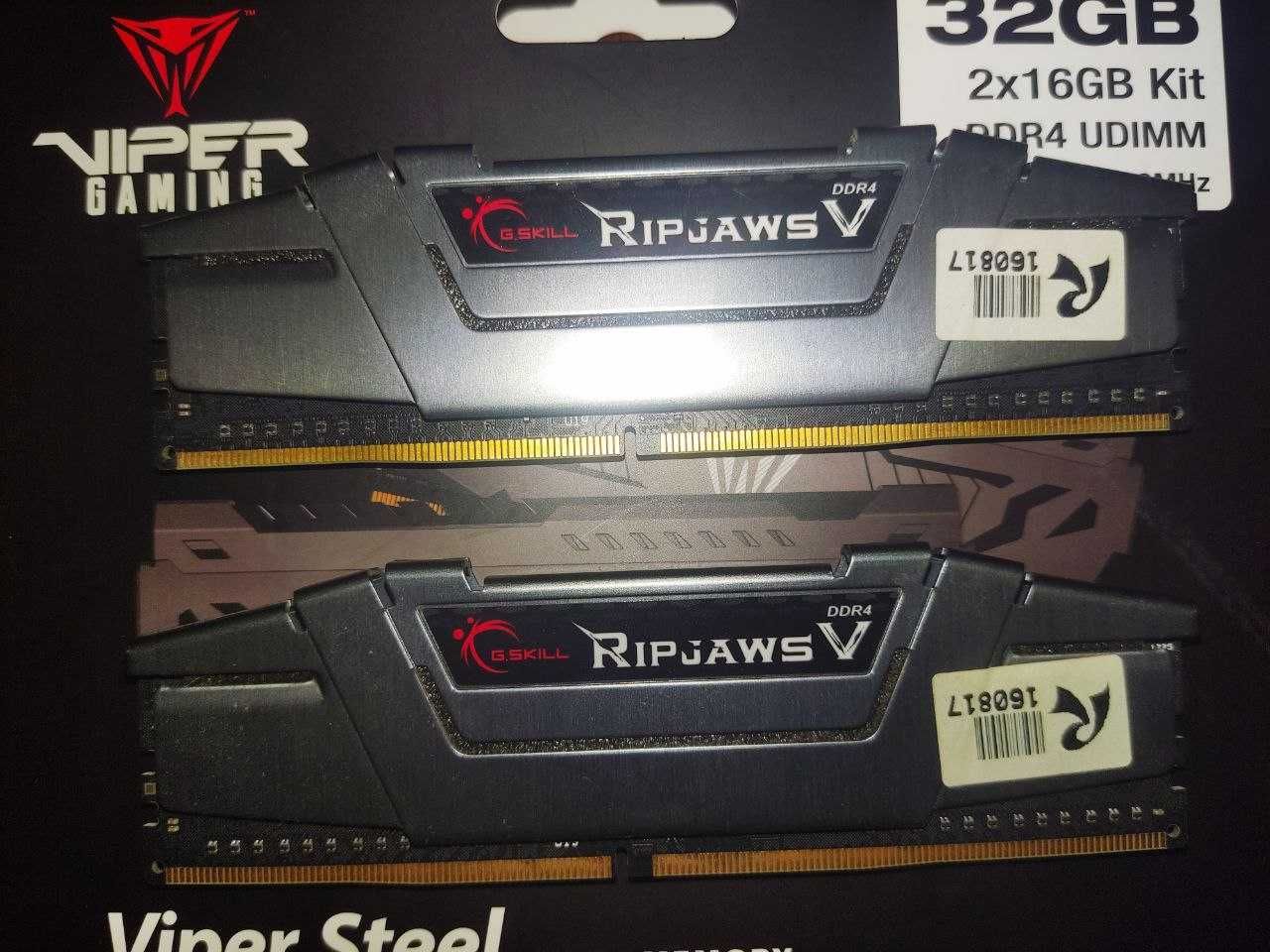 Оперативна пам'ять G.Skill Ripjaws V DDR4 2x8Gb