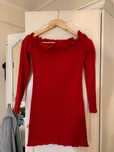 Vestido Justo Vermelho