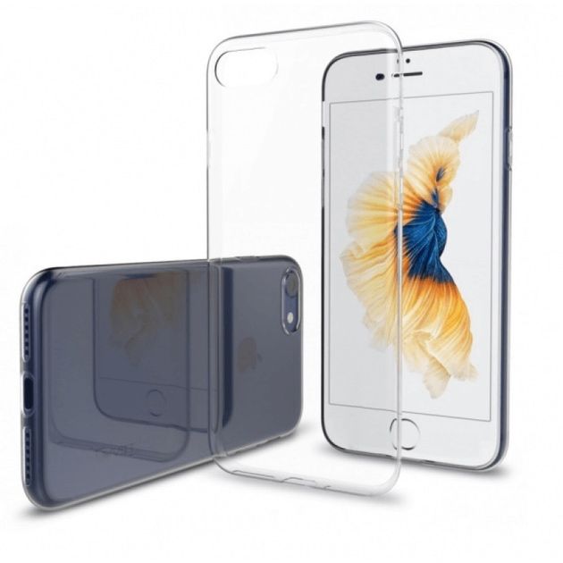 Прозорий силіконовий чохол для iPhone  6/7/8