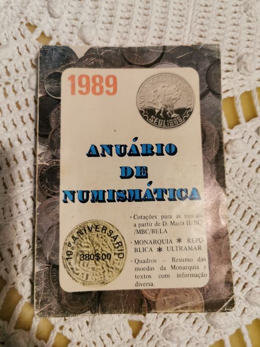 Anuário de numismática 1989 10.° Aniversário