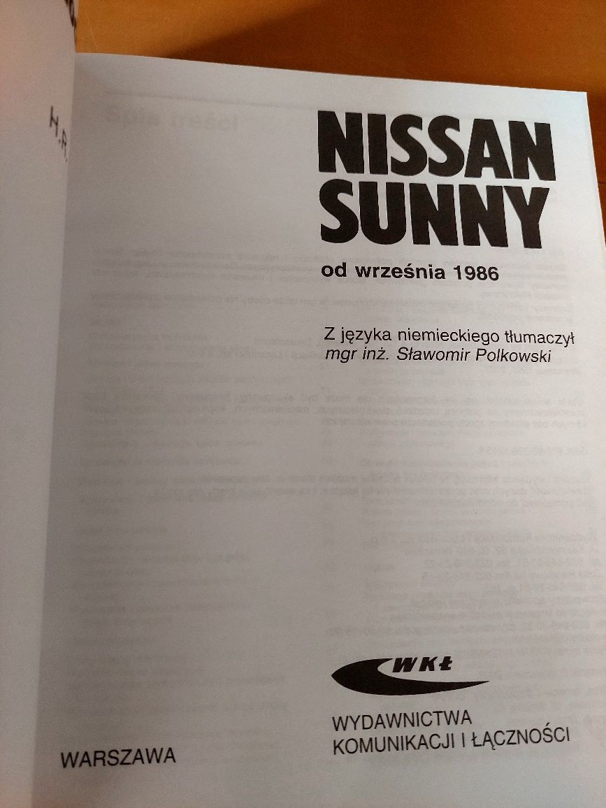 Sam naprawiam Nissan Sunny