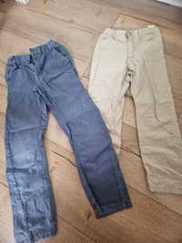 Spodnie materiałowe H&M 122,128