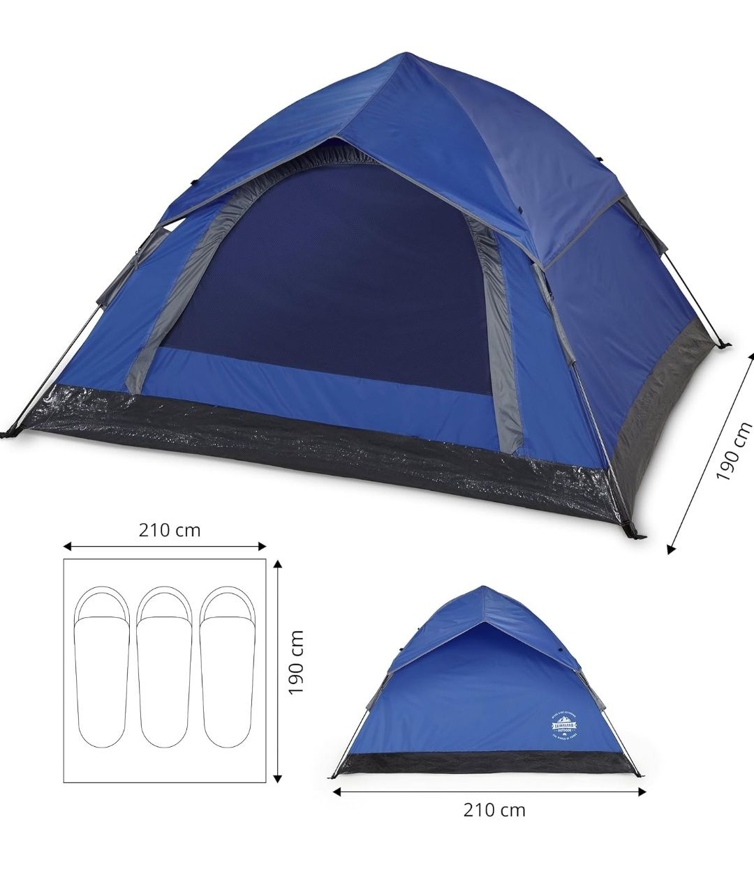 Where Tomorrow lekki namiot samorozkładający na 2-3 osoby