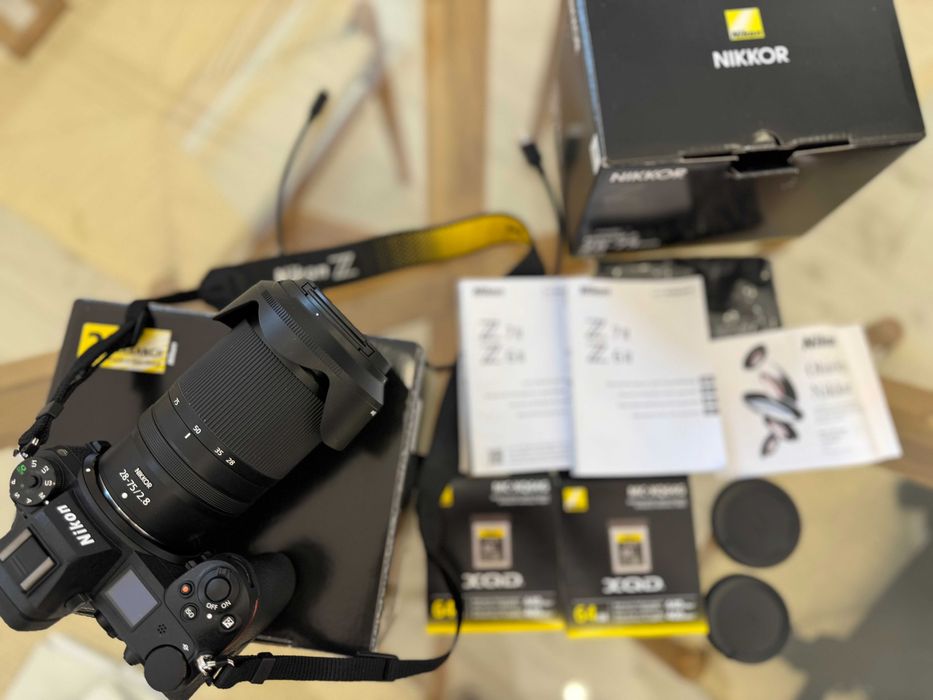 Nikon Z6II obiektyw Nikkor Z z kartą XQD 64GB - tylko 1700 zdjęć