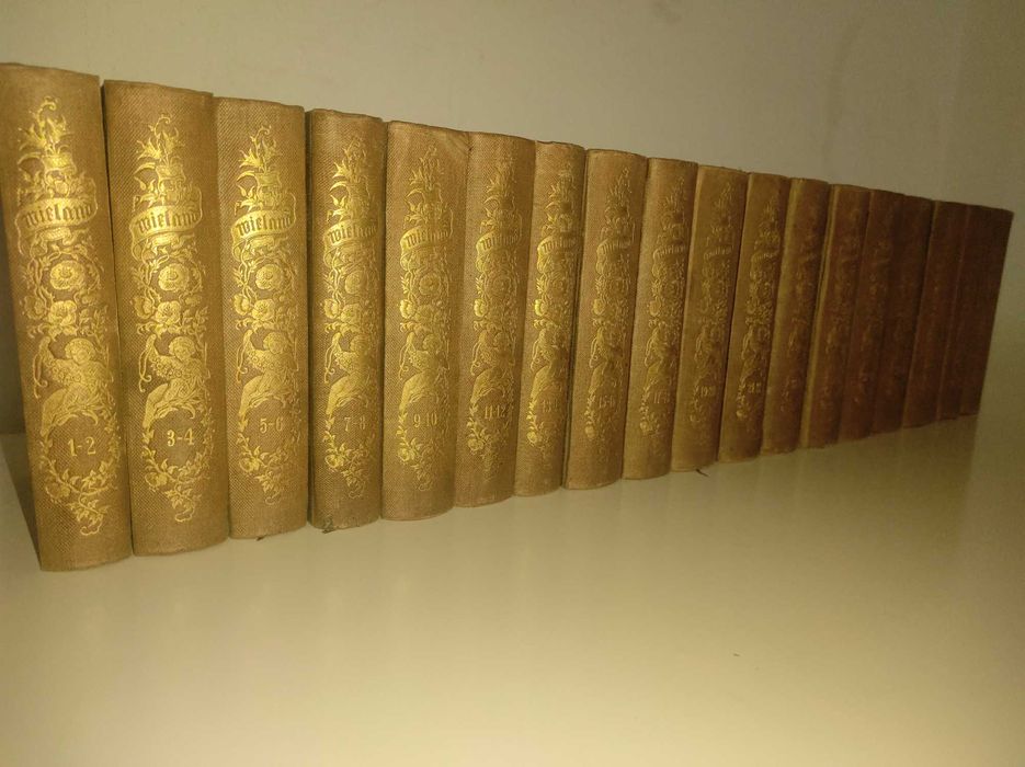 Старинные редкие книги. Все работы Виланда. 1855 год.