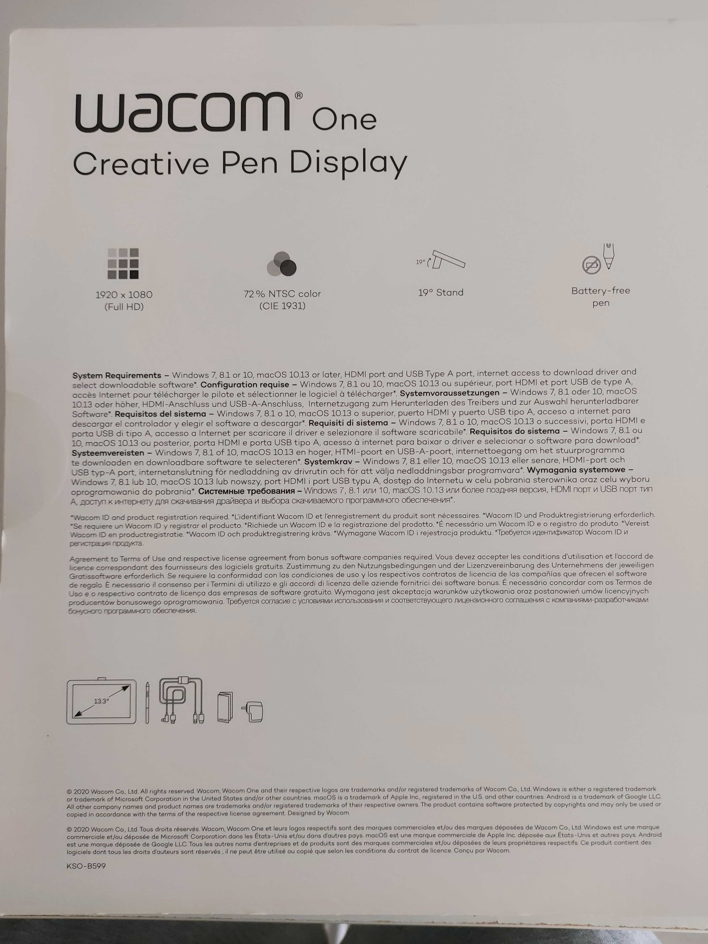 Wacom One - Creative Pen Display