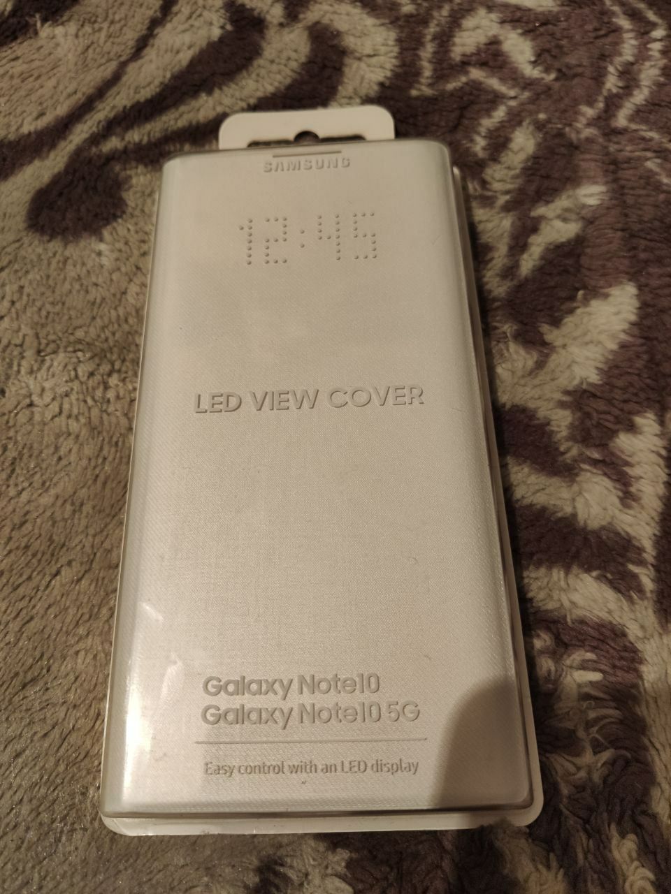 Чехол-книжка Led View Cover Samsung galaxy note 10 White