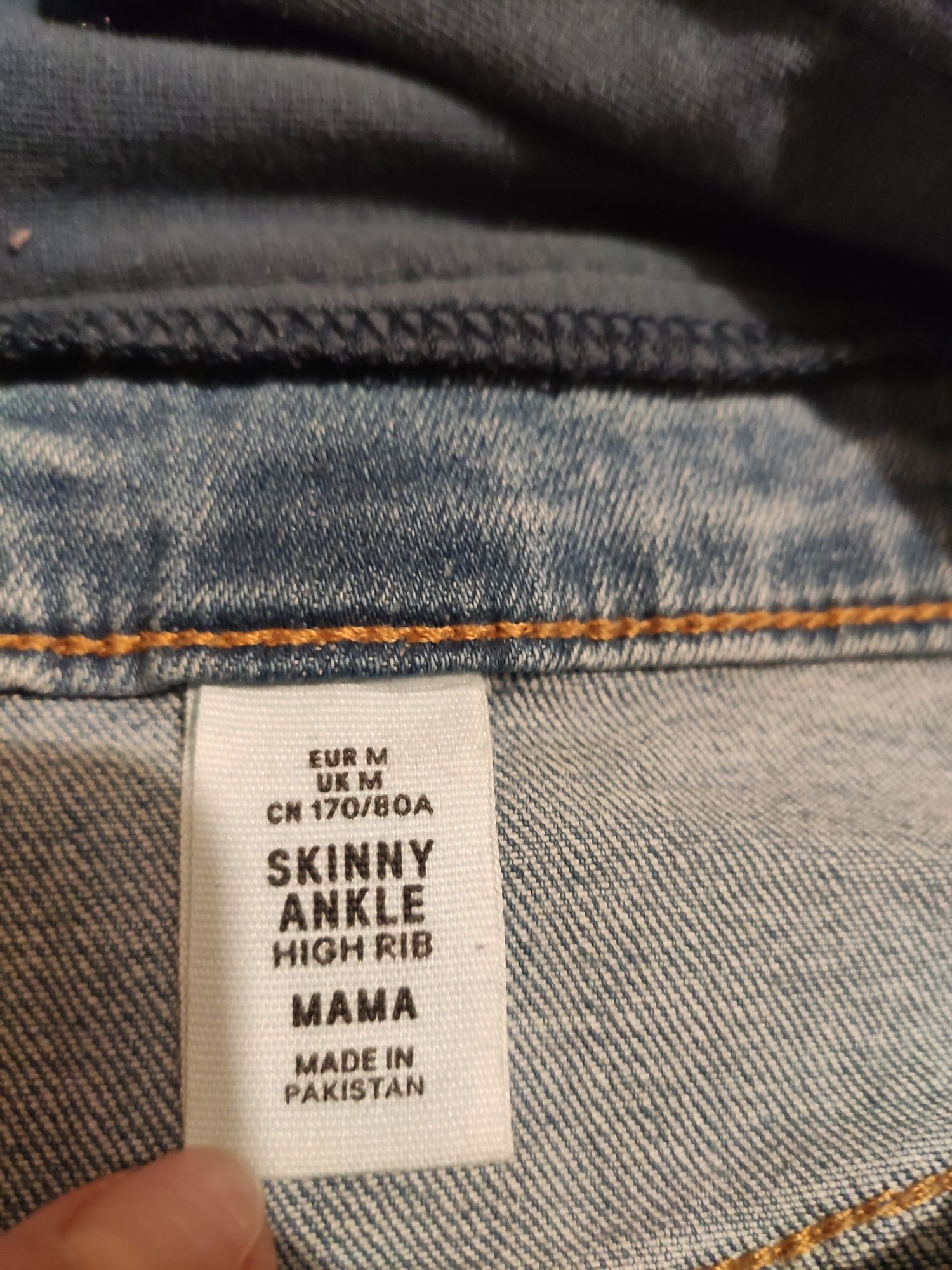 Jeansy ciążowe H&M Mama, rozmiar M