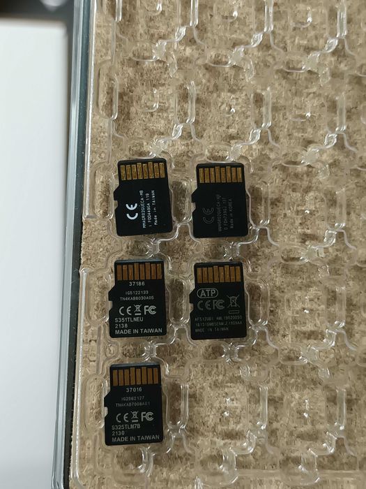 Cartão MicroSD Industrial (1GB | 512MB | 256MB)