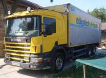 Scania 360 124G 16 тонник, ленивец спарка