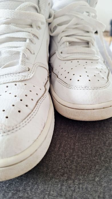 Buty Nike Sneakersy r.39 białe wysokie trampki