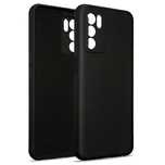 Beline Etui Silicone Oppo A16/A16S/A16Kczarny/Black