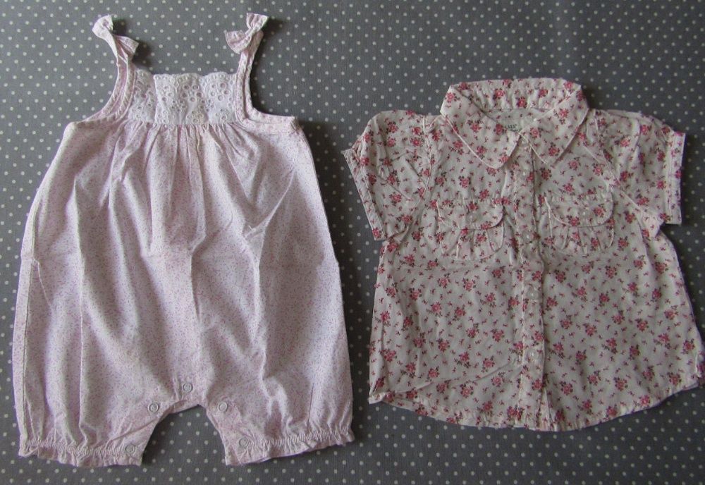 Lote Roupa Verão Menina 1-6 Meses Portes Grátis