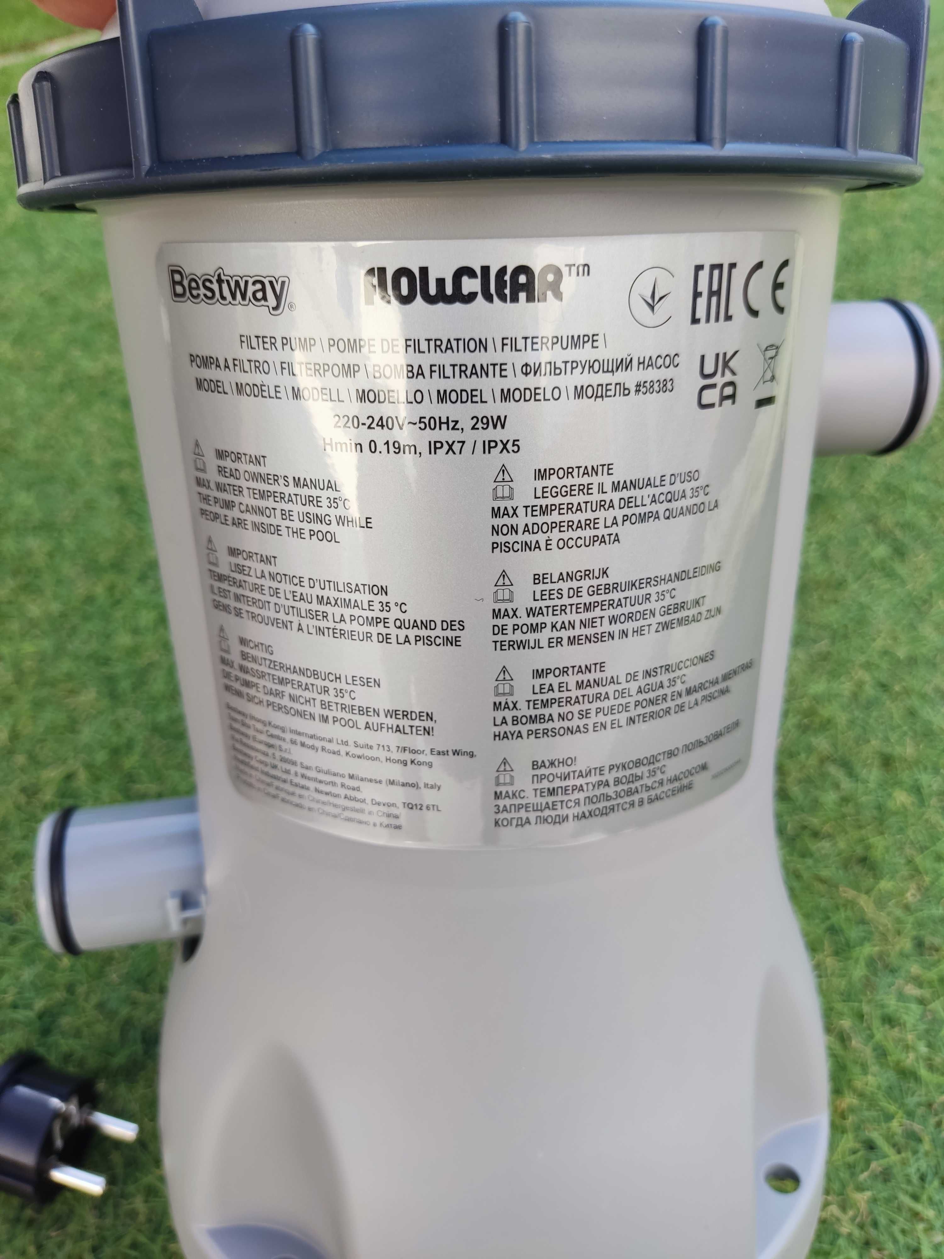 Bomba de filtragem Bestway