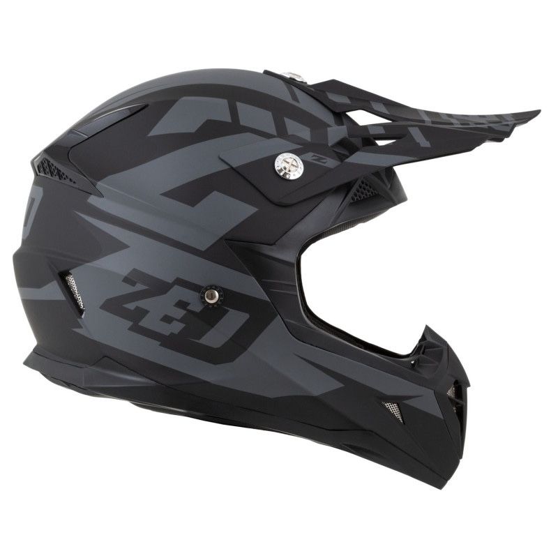 ZED kask crossowy GOGLE GRATIS motocyklowy ECE06 pod interkom XS-XL