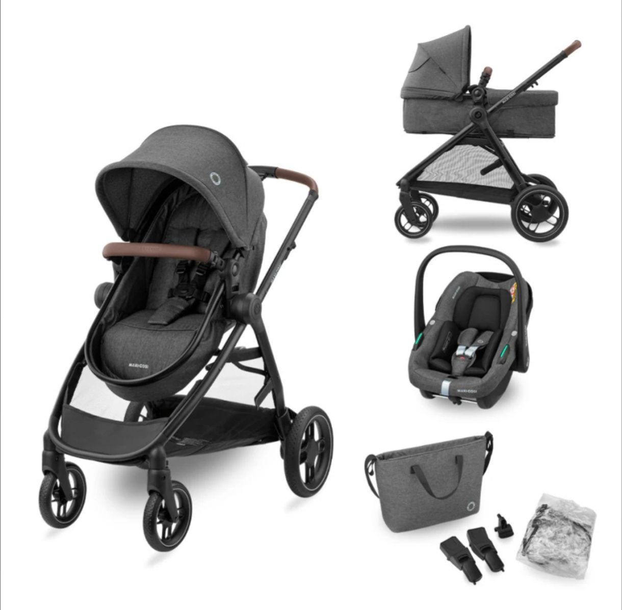 Carrinho de bebe 3 em 1 Maxi Cosi