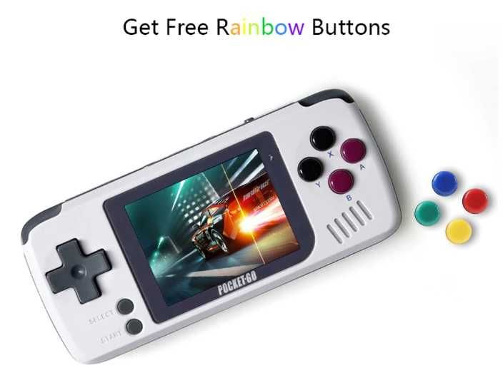 Consola portátil Pocket Go 1 | Retro Gaming com jogos Retro instalados