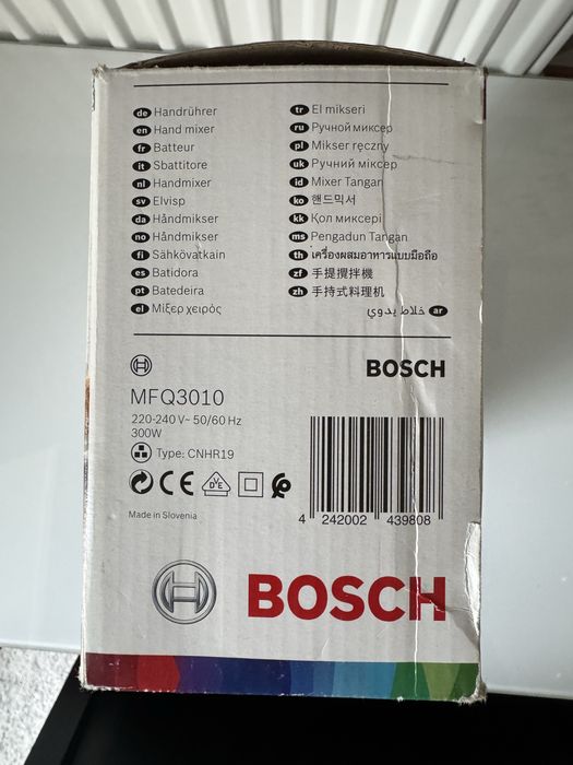 Sprzedam mikser ręczny Bosch CleverMixx MFQ3010 (300 W)