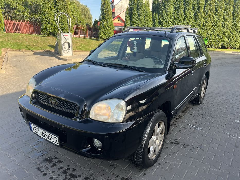 Hyundai Santa Fe 4x4, 2,4 benzyna-gaz