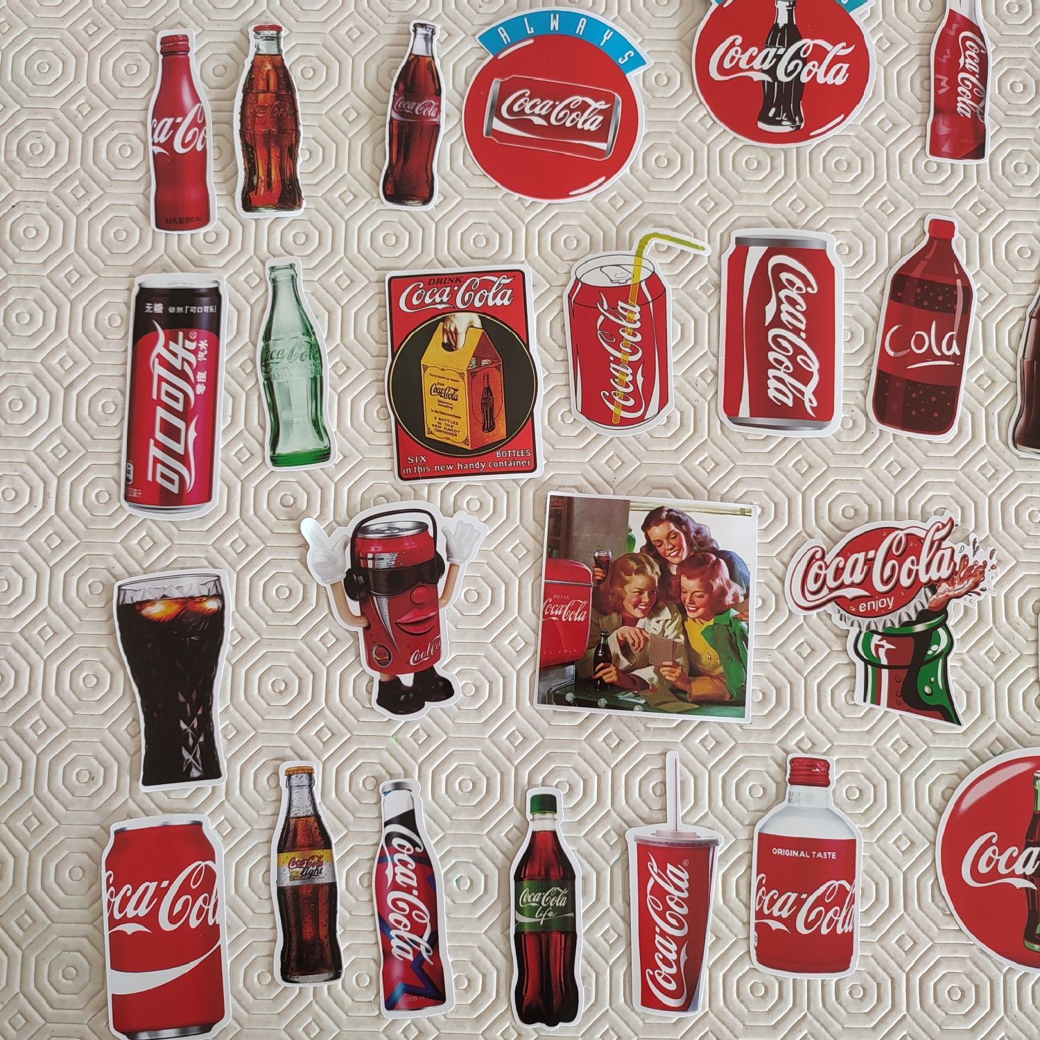 Autocolantes / Stickers Coca Cola