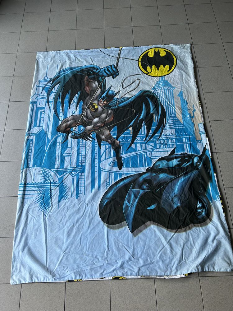 Forra de edtedao cama de solteiro Batman