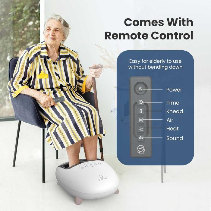 COMFIER Shiatsu elektryczny masażer stóp z ogrzewaniem, CF-53332