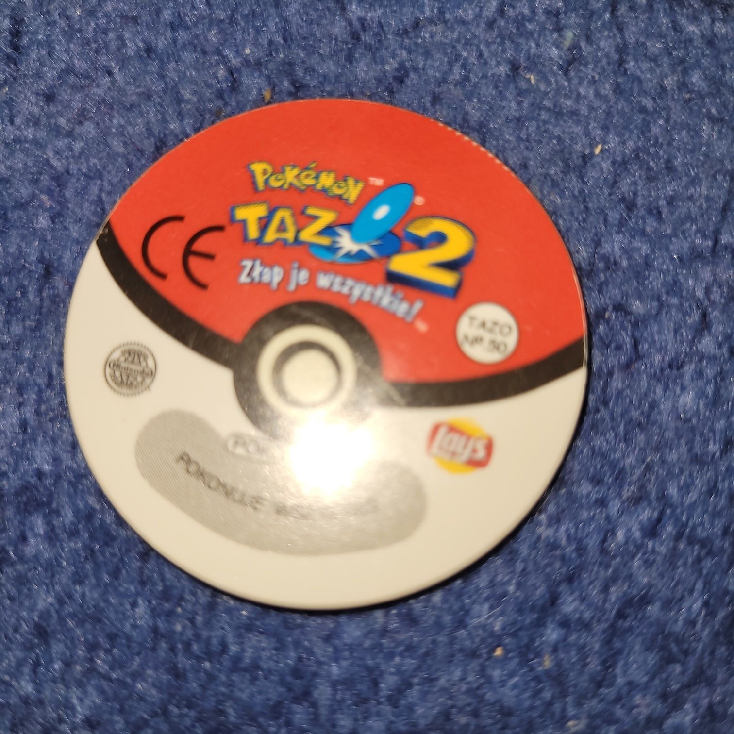 Zeton 3D Pokemon taz2 nr50 unikat