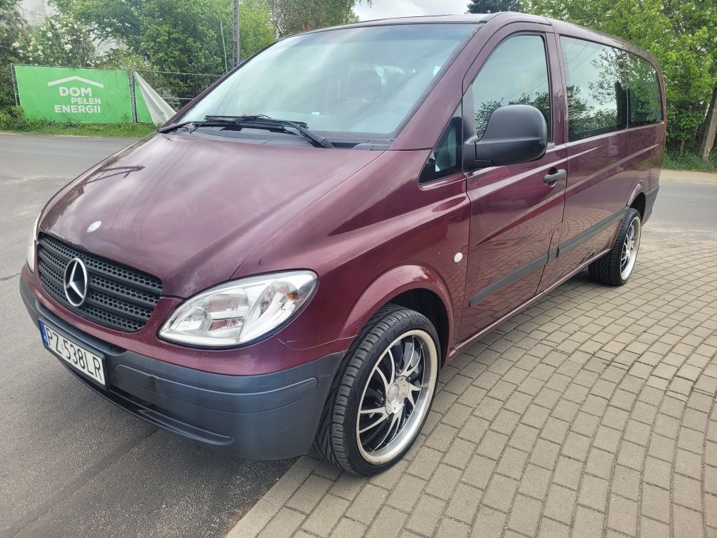 Mercedes vito 2.2cdi 9-miejsc long -alu 19-kamper-