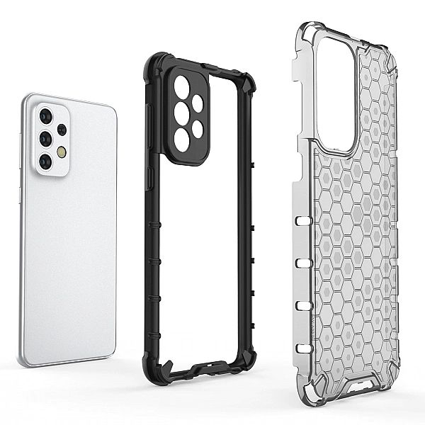 Honeycomb etui pancerny pokrowiec z żelową ramką Samsung Galaxy A33/5G