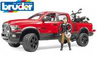 Пікап Dodge RAM 2500 з мотоциклом Ducati від Bruder (Брудер) 02502