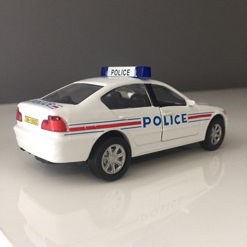 BMW 328i e46 Police 1:43 Kolekcja samochodów aut wozów policyjnych