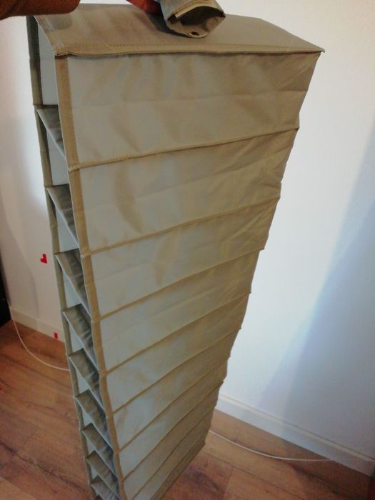 Organizador suspenso de sapatos/roupa/objts pequenos