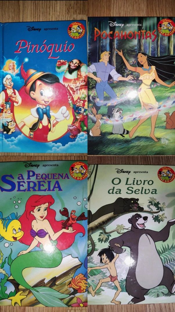 Livros Disney Clube do Livro