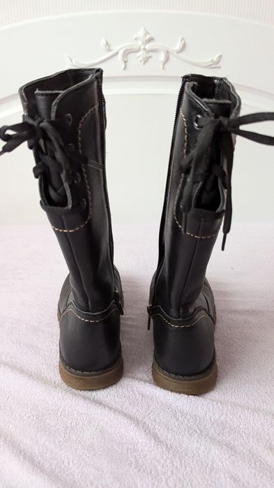 Дитячі шкіряні сапожки ,стан нових,р.32