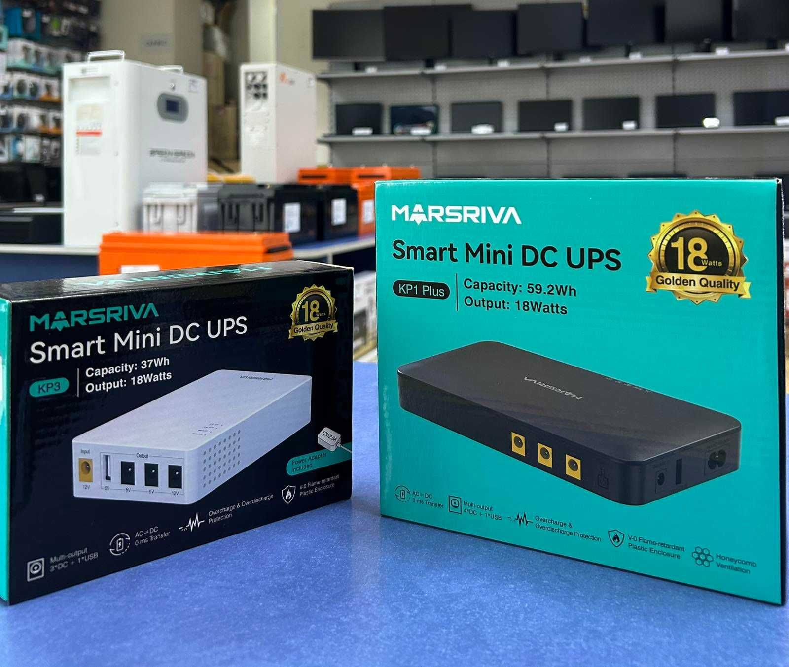 Міні ДБЖ DCP-018W 2хDC+USB OUT, USB/9V/12V 18W 10400Ah (без БЖ)