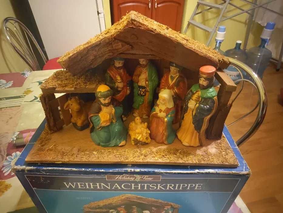 Вертеп Шопка Різдвяна Композиція народження Ісусика кераміка