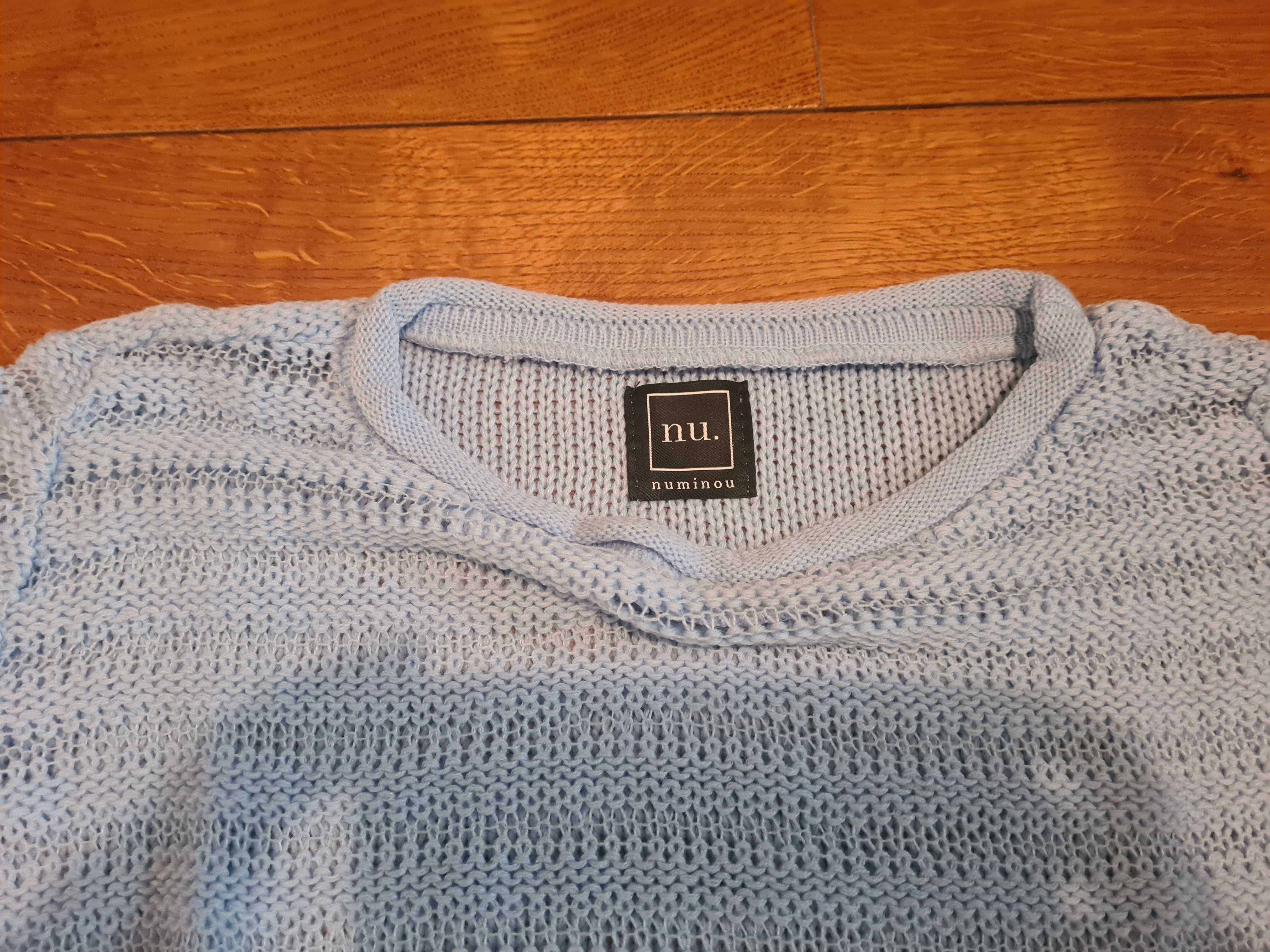 sweterek błękitny NU. rozmiar 36