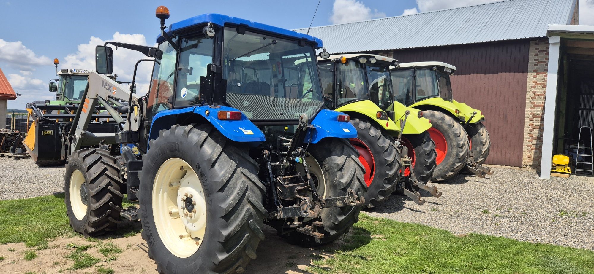 New Holland T5040 tuz tur+łyżko-krokodyl 2012r idealny stan oryginał