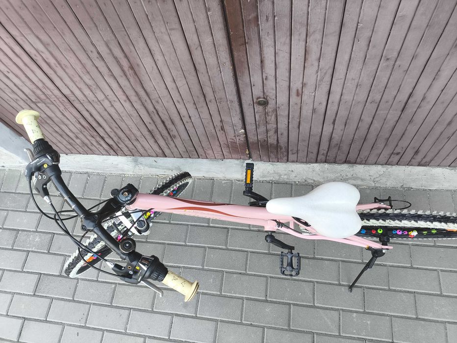 Rower Kross Lizzy 24" Pudrowy róż SUPER !