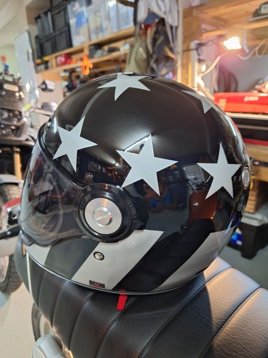 Capacete retro Torq T1 ( captain vegas) Tamanho M