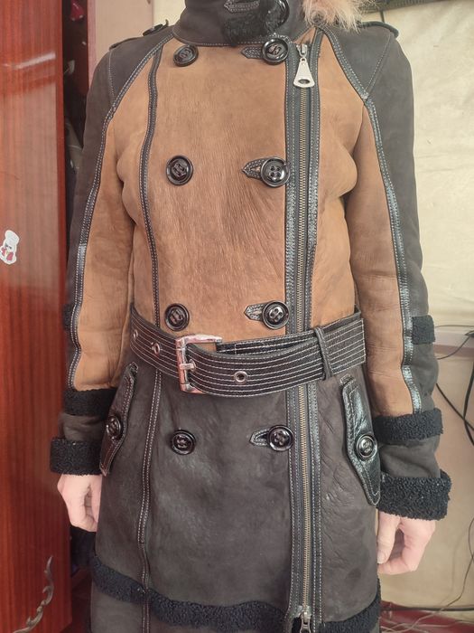 Натуральная дублёнка.