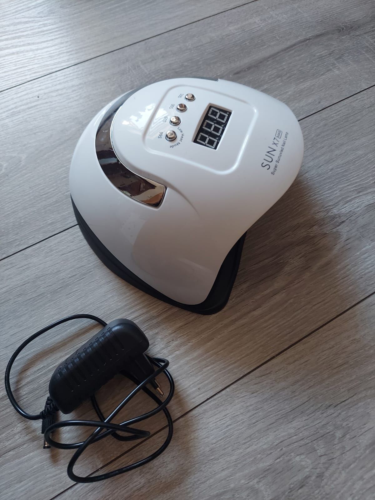 Lampa do paznokci UV LED 220W do hybryd i żeli SUN X7 MAX LCD