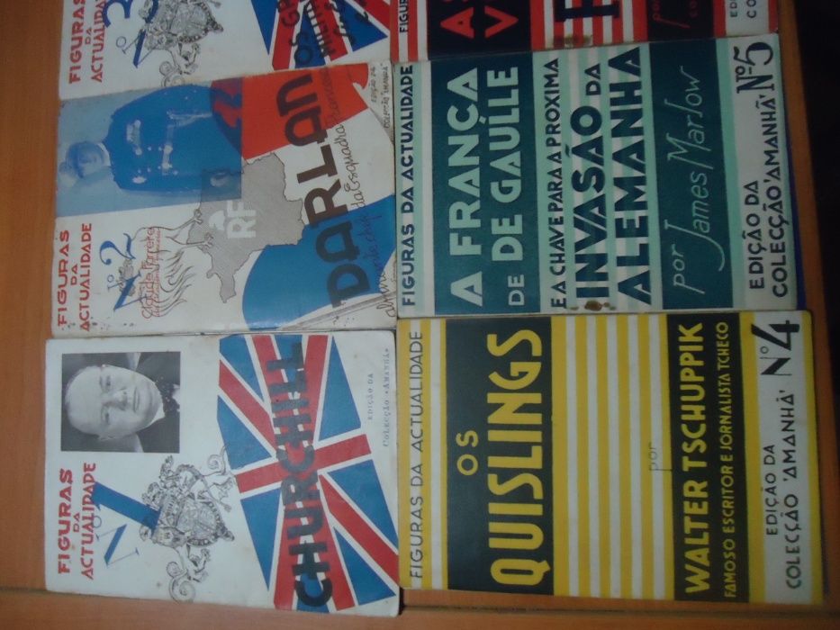 6 Livros da Colecção "Amanhã" do Diário de Notícias