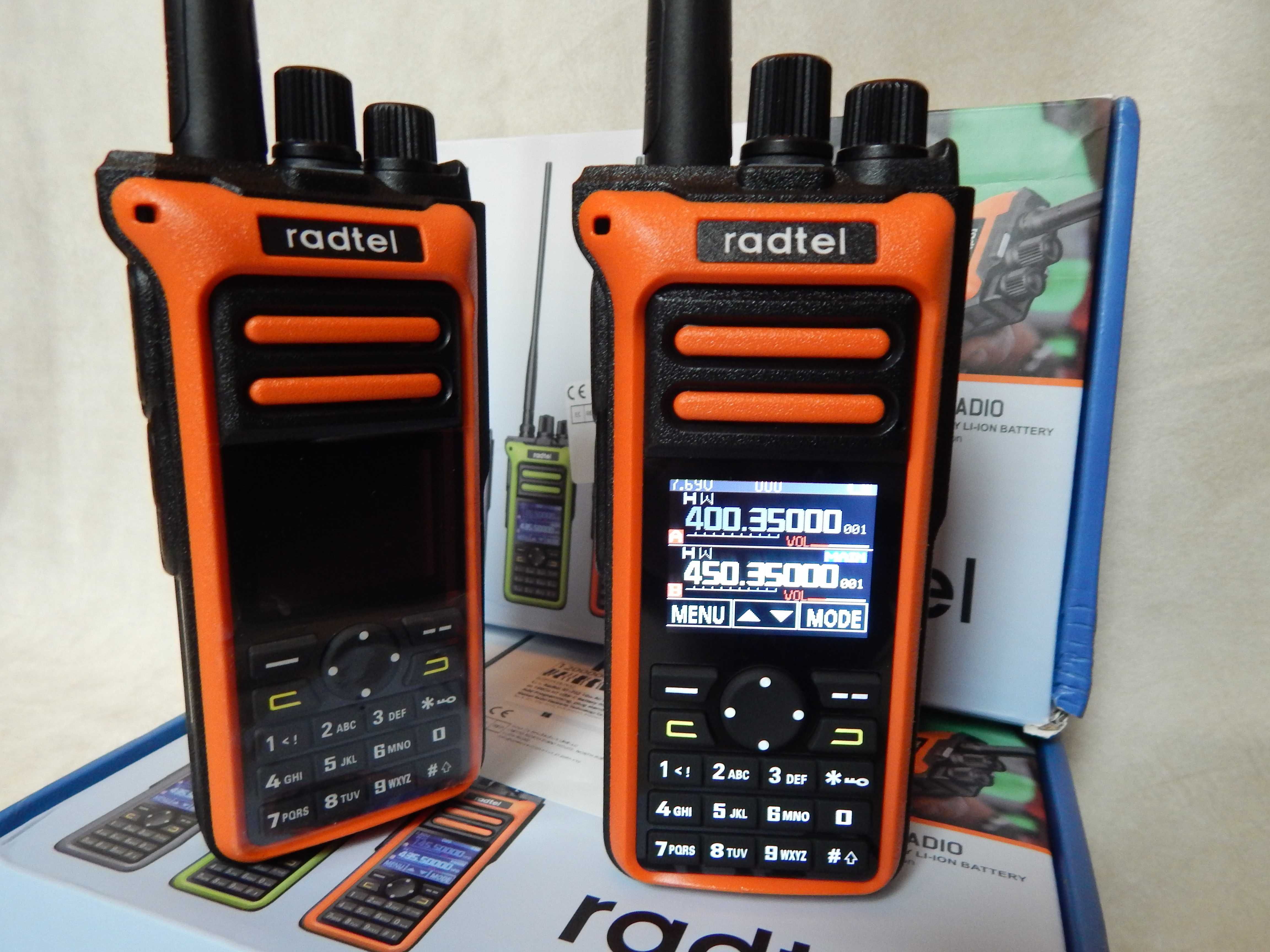 Радиостанция Radtel RT-752 ; Zastone M10 .Прошита - русское меню.