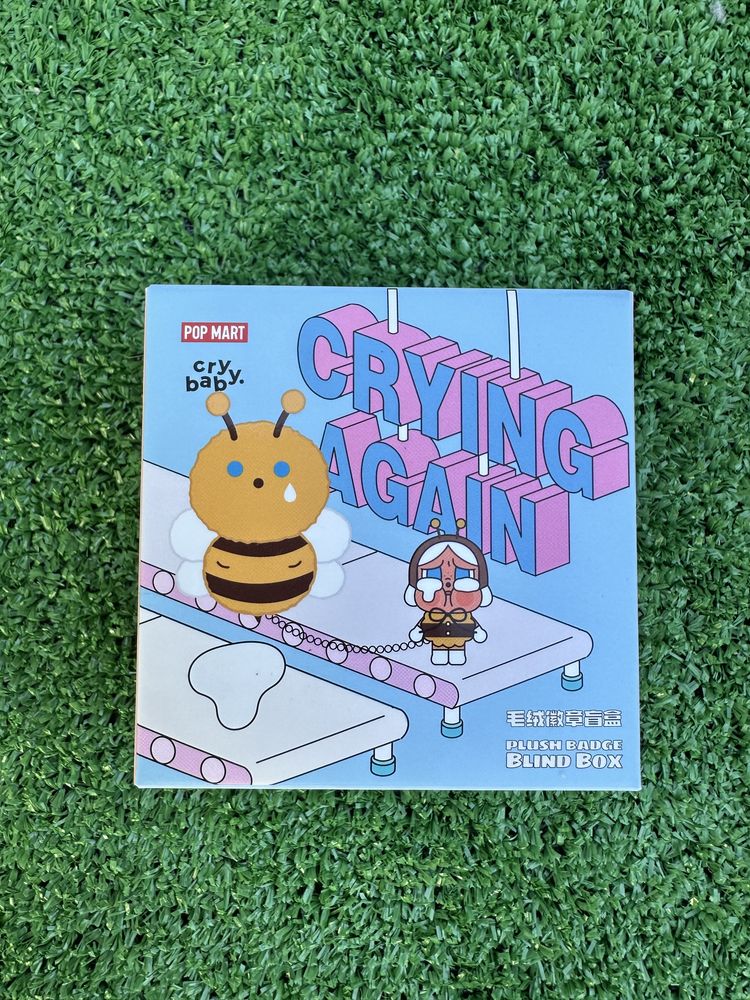 Crybaby Crying Again Series-Plush Badge Blind Box