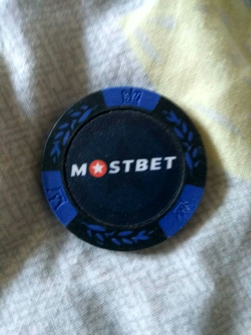 Коллекционная фишка для покера mostbet