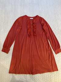 Czerwona sukienka Mileny Płatek
