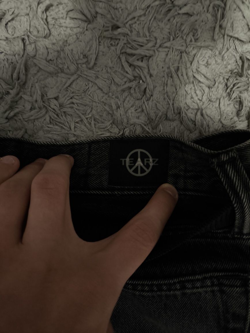 Flared jeans, Rick Owens type , Balenciaga type